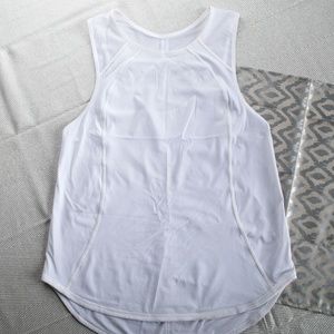 Lululemon White Tank Size 8